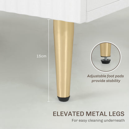 Adjustable Shelf Sideboard Cabinet - White