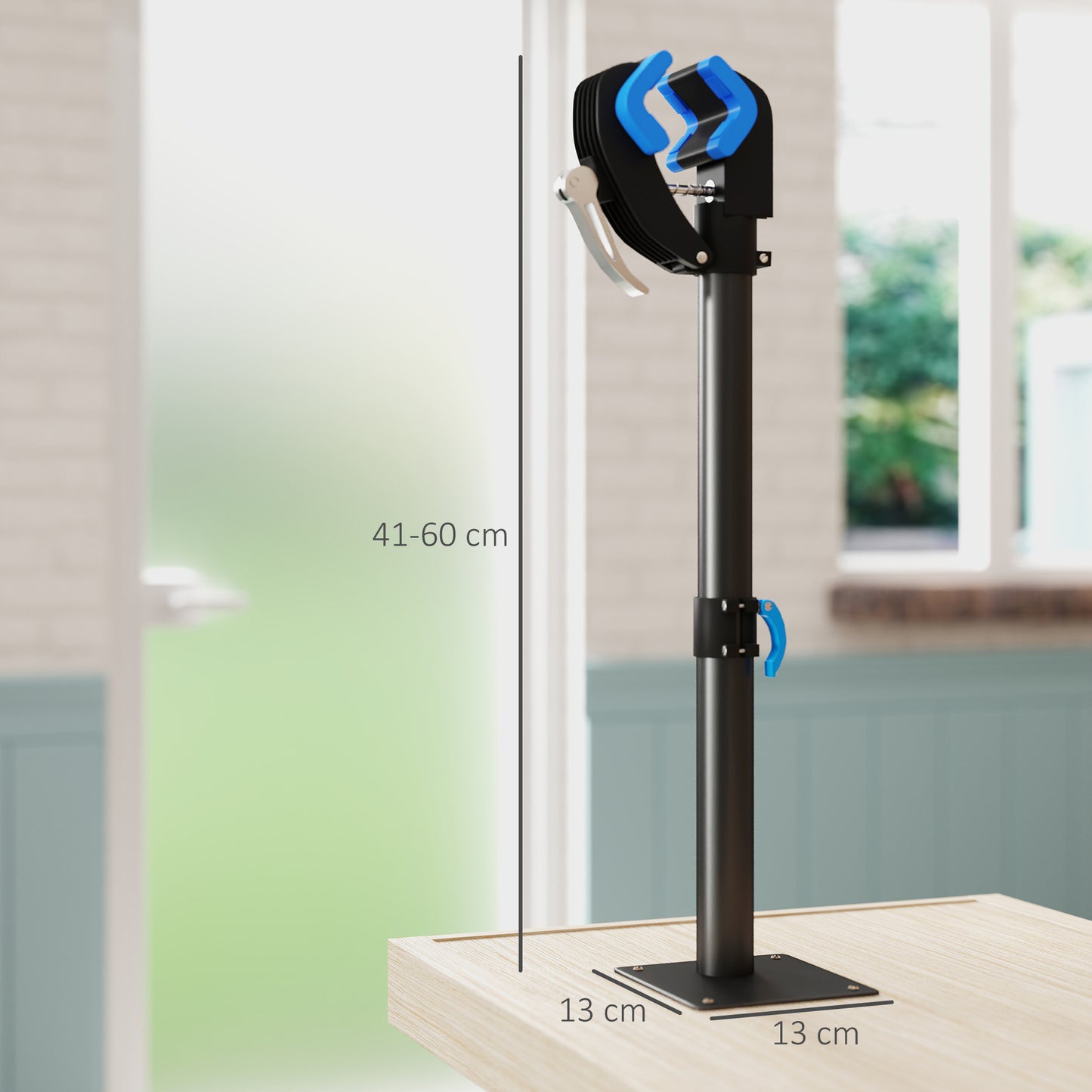 Bike Repair Stand, Wall Mount Bicycle Repair Rack with Adjustable Clamp Maintenance Rack for Road Mountain Bike Workstand