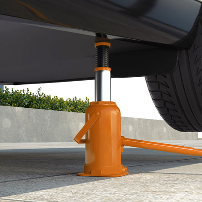 12 Tonne Hydraulic Bottle Jack with 19-37 cm Lifting Range, Heavy Duty Portable Compact Car Jack Lift with Saddle, Pickup, Truck, Auto Repair Maintenance