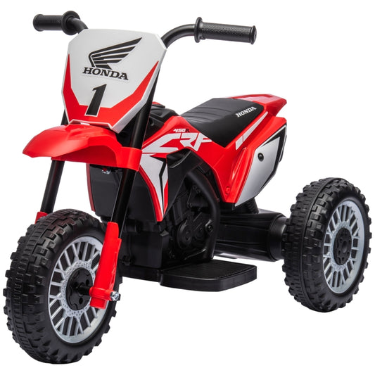 6V Kids Motorbike, Three-Wheel Kids Electric Bike with Horn, Startup Sound for Ages 18-36 Months