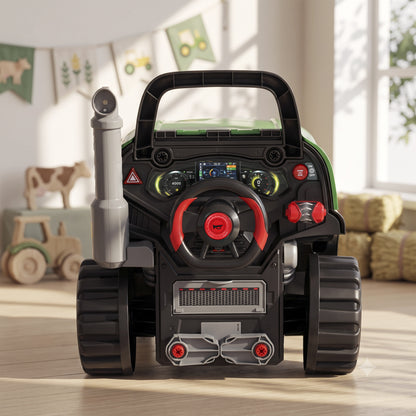 Kids Truck Engine Toy | Green Pretend Play Mechanic Workshop with 55 Accessories