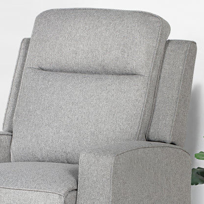 Electric Recliner Armchair, Recliner Chair with Adjustable Leg Rest, USB Port, Grey