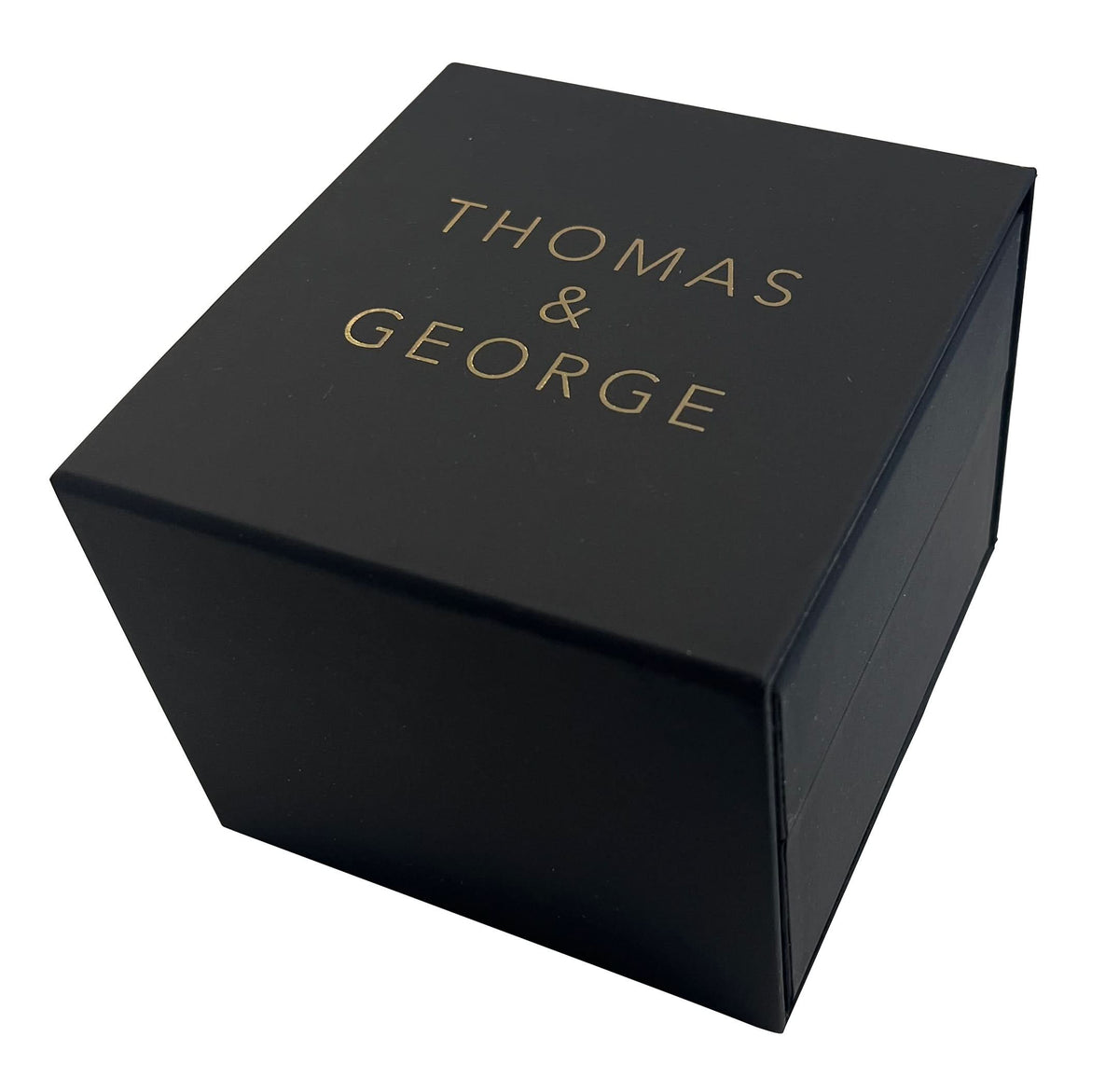 Thomas & George Berlin Gold Edition Automatic Skeleton Watch | Cushion-Shaped Gold-Tone Alloy Case & Roman Numeral Dial | Stainless Steel Mesh Strap