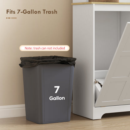 175cm Tall Kitchen Cabinet | Bin Cabinet | Acrylic Doors | 3 AC Outlets | Adjustable Shelves | 141kg | 100x35x175cm | White
