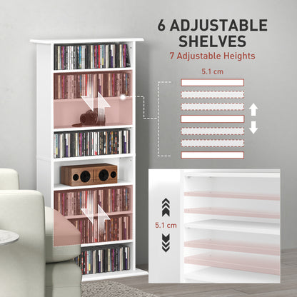 360 CD Storage Unit - White