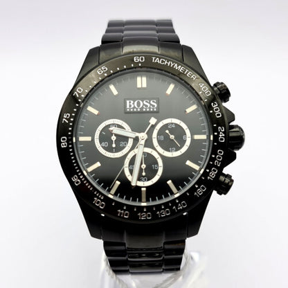 Hugo Boss Men's Ikon Chronograph Black Wrist Watch HB1512961