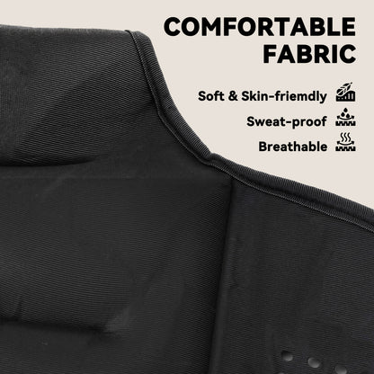 SPORTNOW Weighted Vest, 10 kg Weight Vest with Adjustable Straps, Reflective Strips, Black