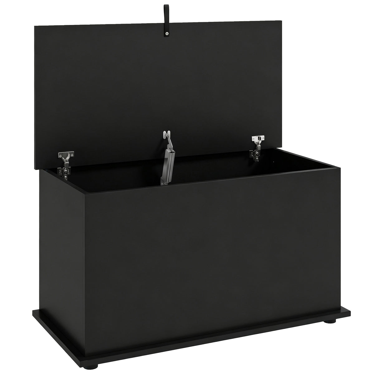 Storage Chest | 102L Wooden Blanket Box & Bed End Bench with Hinged Lid, 4 Colours