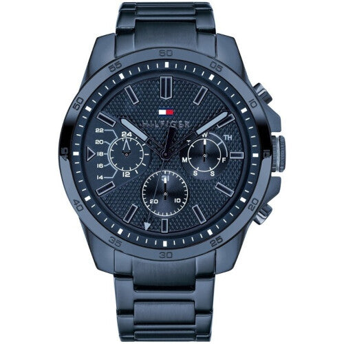 Tommy Hilfiger Men's Wrist Watch TH1791560 - Classic Stainless Steel Timepiece