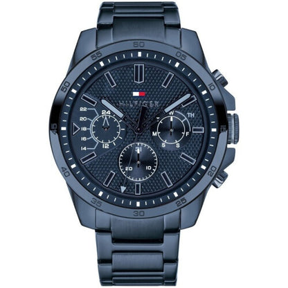Tommy Hilfiger Men's Wrist Watch TH1791560 - Classic Stainless Steel Timepiece