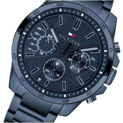 Tommy Hilfiger Men's Wrist Watch TH1791560 - Classic Stainless Steel Timepiece