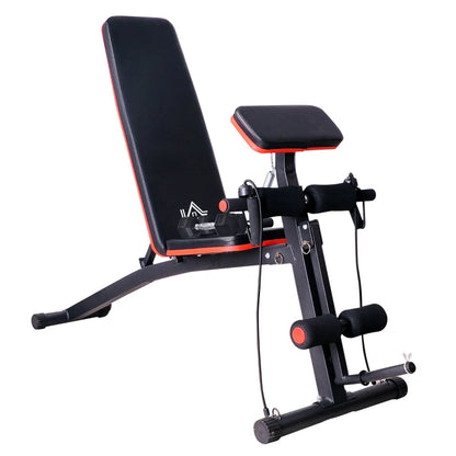 Adjustable Reclined Dumbbell Bench Weight Lifting Set Folding Sit Up Ab Bench Home Training Gym Multiuse Workout Exercise Fitness