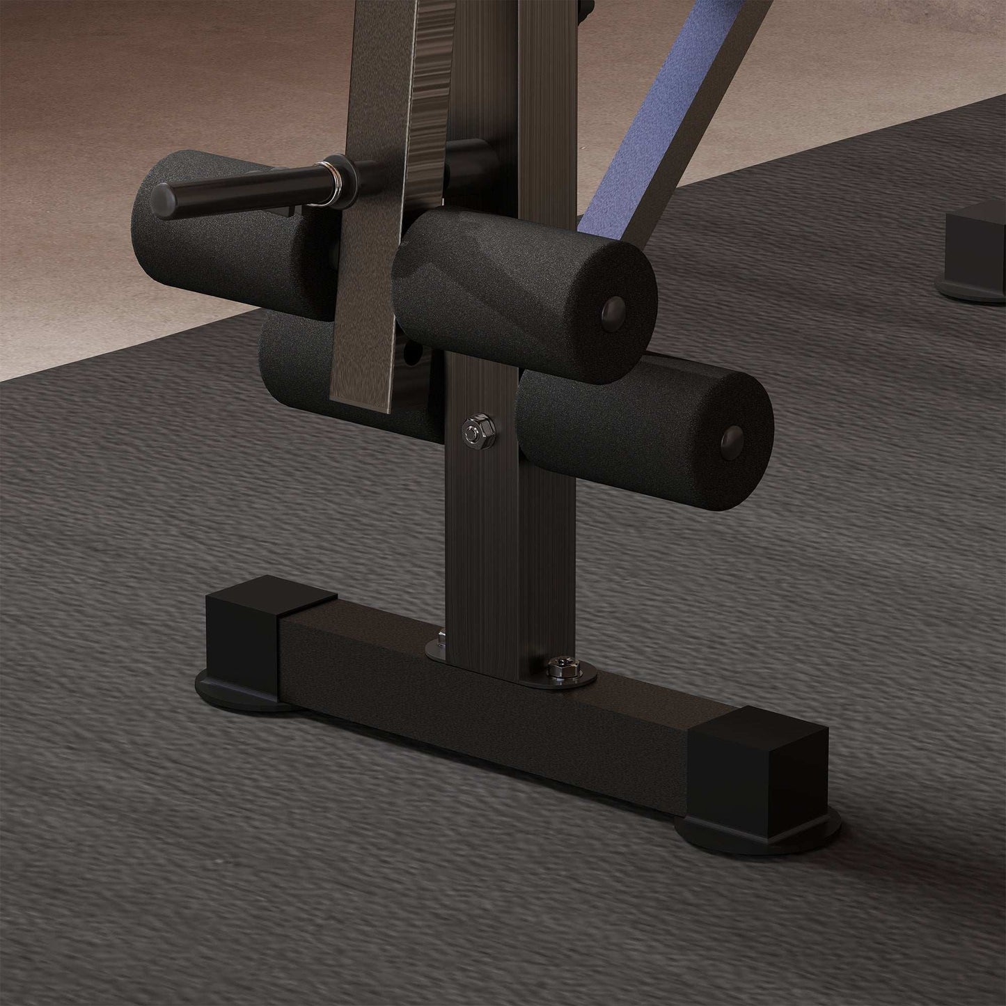 Adjustable Weight Bench with Leg Developer Barbell Rack for Weight Lifting and Strength Training Multifunctional Workout Station for Home Gym