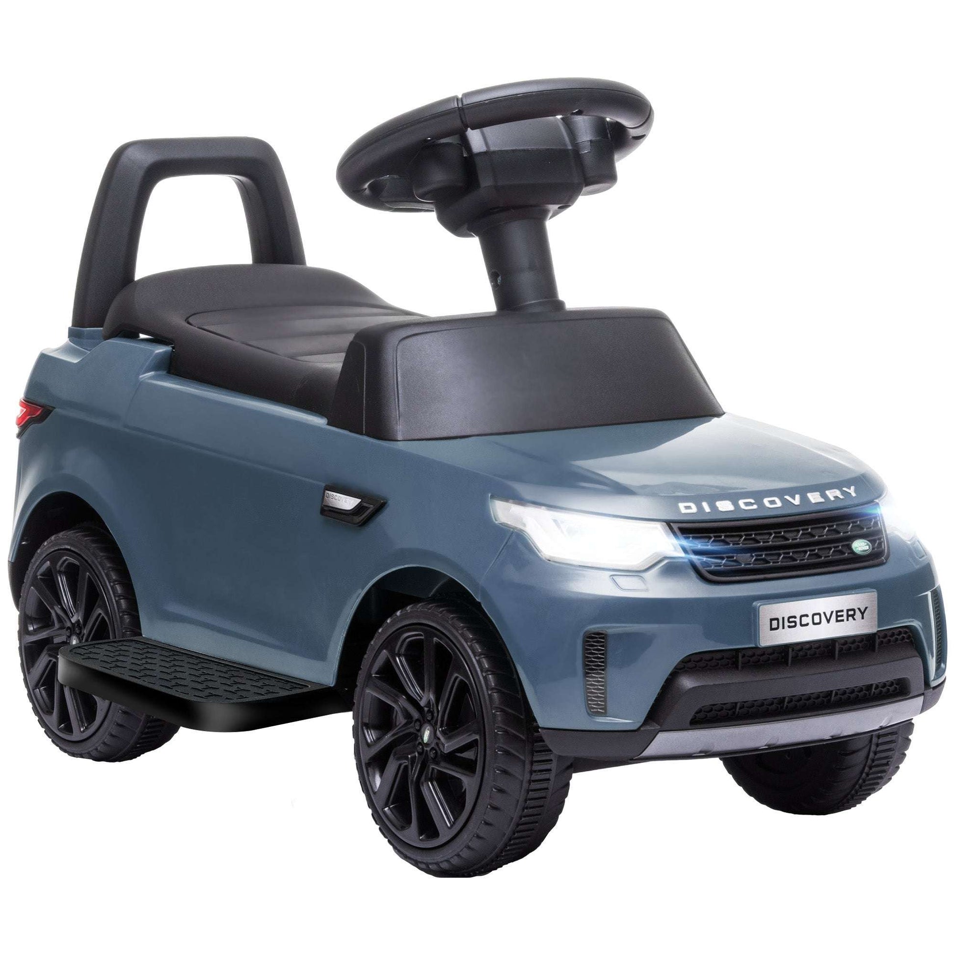 AIYAPLAY 2 in 1 Land Rover Licensed 6V Kids Electric Ride On Car Sliding Car w/ Headlights Music, for 18-60 Months