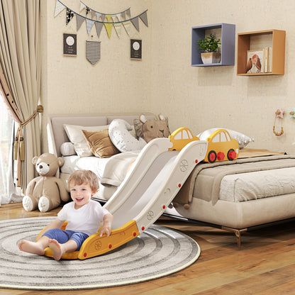 AIYAPLAY Kids Slide for Bed, Sofa, with Extended Length, Easy to assemble and Store, Yellow / Pink / Grey