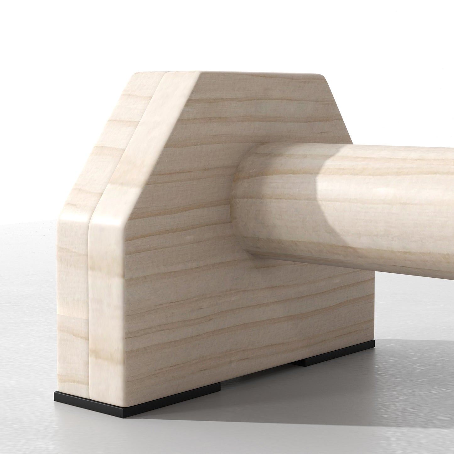 SPORTNOW Wooden Parallettes Bars Push up Handles with Non-Slip Base, Calisthenics Equipment for Home Gym Training