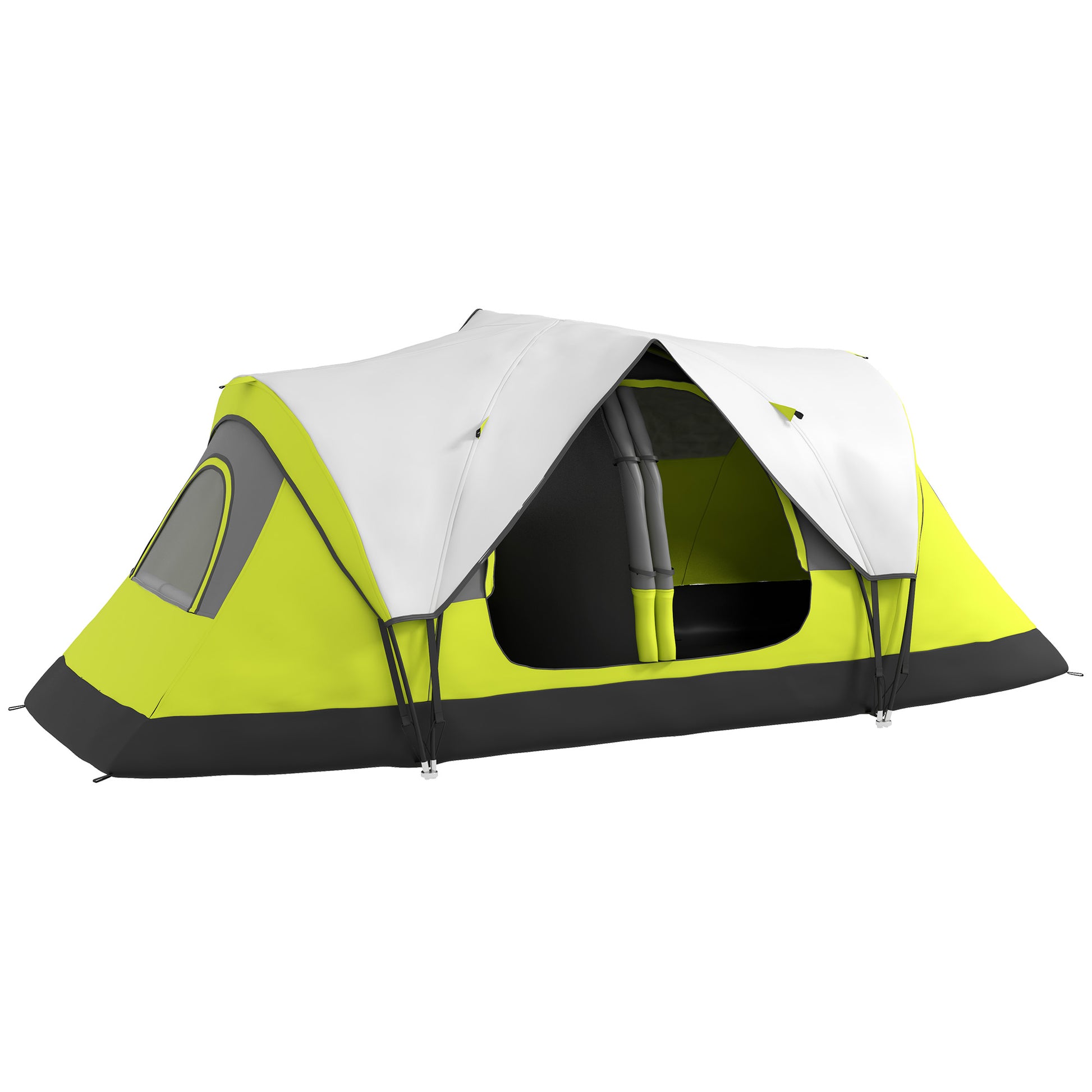 is 2000 mm waterproof good for a tent Outsunny Camping Tent for 6-8 Man with 2000mm Waterproof Rainfly and C – Adams Allsorts