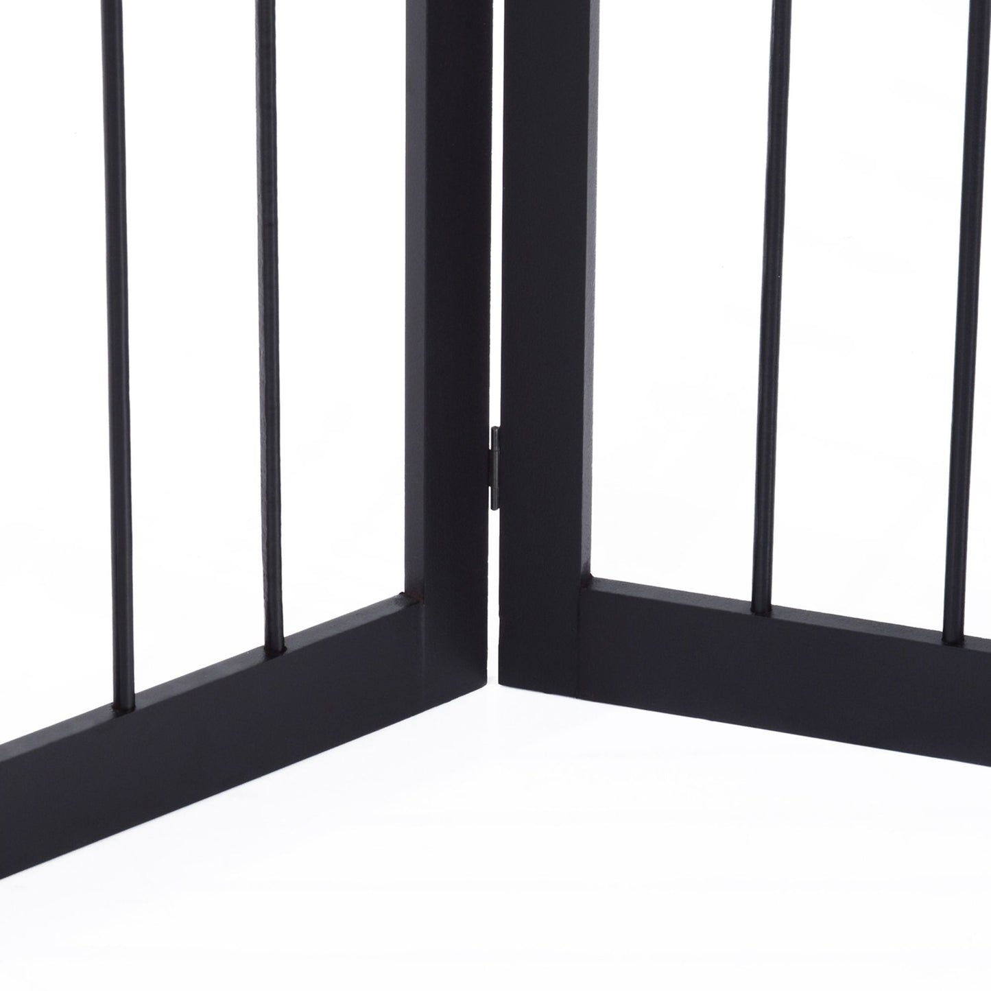 PawHut Free Standing Folding Dog Pet Child Safety Fence Gate Barrier