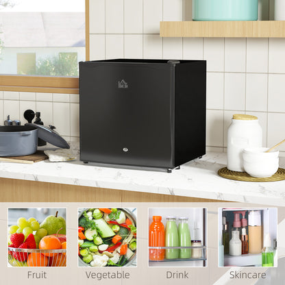 46 Litre Lockable Countertop Fridge - Black