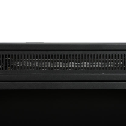 102cm Three-Sided Electric Fireplace Insert | Recessed, Cabinet-Fitted or Freestanding | 900/1800W, 12 Colours, Remote & Weekly Timer | Black