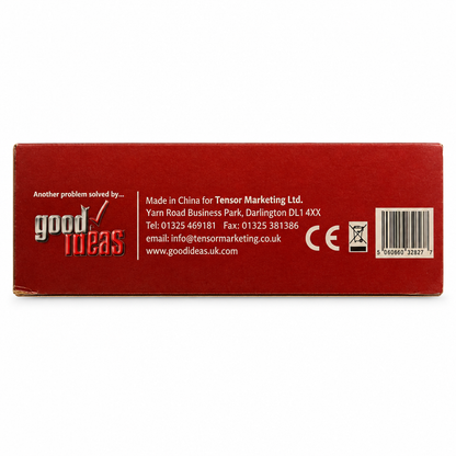 Rotated manufacturer label panel