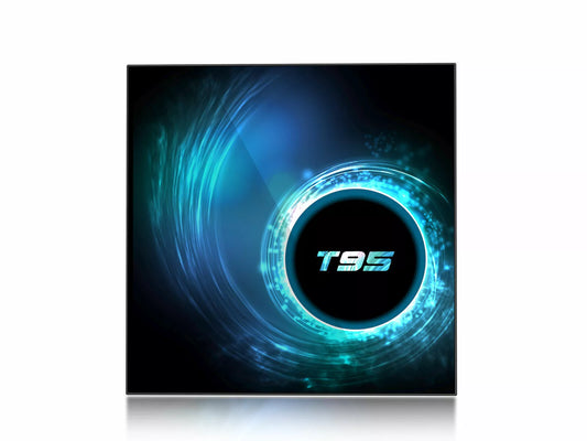 Smart TV Box 2024 T95 Plus HD 6K Android 14 Allwinner H616 8GB 128GB Dual Wifi Media Player PK X96Max Plus H96 Set Top Box & Keyboard