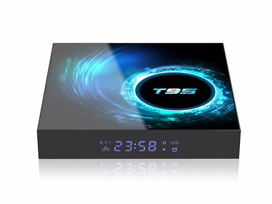 Smart TV Box 2024 T95 Plus HD 6K Android 14 Allwinner H616 8GB 128GB Dual Wifi Media Player PK X96Max Plus H96 Set Top Box & Keyboard