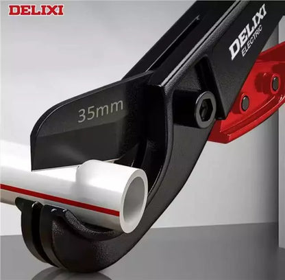 Pipe Cutters, Pipe Scissors SK5 Alloy Material Ratchet Cutter PVC/PU/PP/PE Hose Cutting Hand Tool