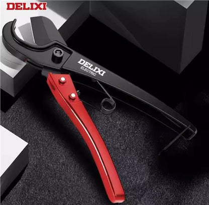 Pipe Cutters, Pipe Scissors SK5 Alloy Material Ratchet Cutter PVC/PU/PP/PE Hose Cutting Hand Tool