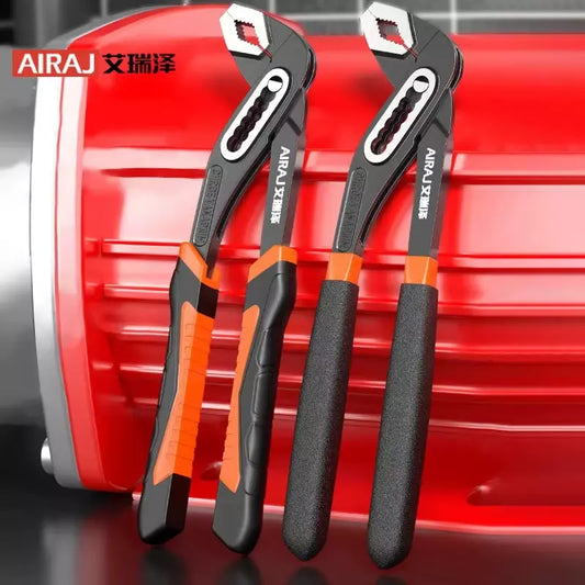 10 Inch Multifunctional Adhesive Pump Pliers, Quick Release Water Pipe Pliers, Industrial Grade Electrician Tool