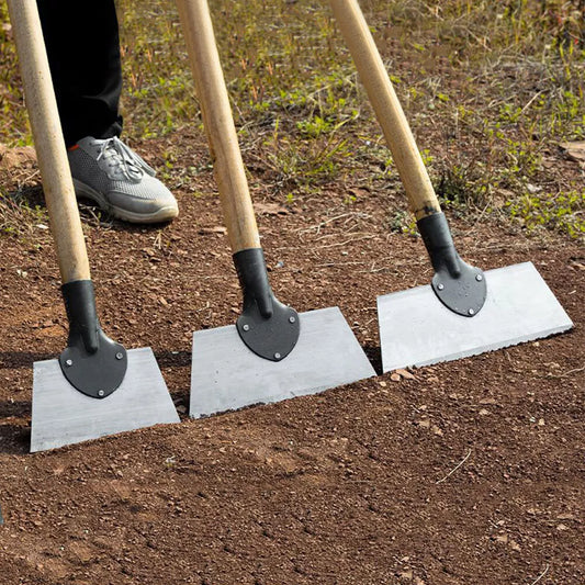 18cm Metal Weed Cleaning Farm Planting Shovel Stainless Steel Multifunctional Outdoor Garden Weeder Farm Weeding Shovel