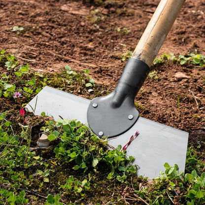 18cm Metal Weed Cleaning Farm Planting Shovel Stainless Steel Multifunctional Outdoor Garden Weeder Farm Weeding Shovel