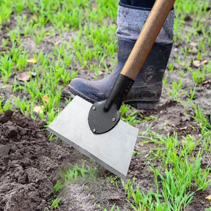 18cm Metal Weed Cleaning Farm Planting Shovel Stainless Steel Multifunctional Outdoor Garden Weeder Farm Weeding Shovel
