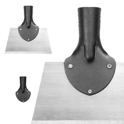 18cm Metal Weed Cleaning Farm Planting Shovel Stainless Steel Multifunctional Outdoor Garden Weeder Farm Weeding Shovel