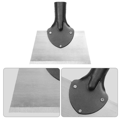 18cm Metal Weed Cleaning Farm Planting Shovel Stainless Steel Multifunctional Outdoor Garden Weeder Farm Weeding Shovel