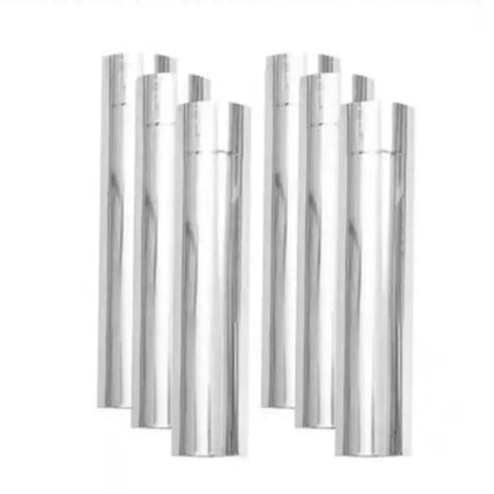 Portable Firewood Stainless Steel Outdoor Camping Hiking Wood Burning Stove Fire Chimney Stove Pipe Set Only