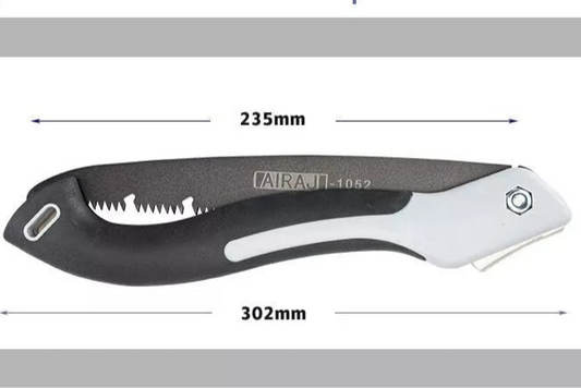 AIRAJ Folding Hand Log Manual Saw Woodworking Folding Hacksaw Multifunction Cutting Wood Sharp Camping Garden Branch Saw