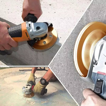 4 Inch 100ml Diamond Grinding Disc Abrasive Cup Wheel Wear Resistant Diamond Sanding Wheel Durable Angle Grinder Disc For Concrete