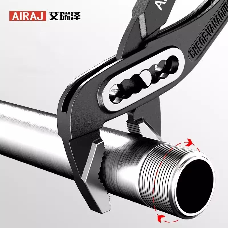 10 Inch Multifunctional Adhesive Pump Pliers, Quick Release Water Pipe Pliers, Industrial Grade Electrician Tool