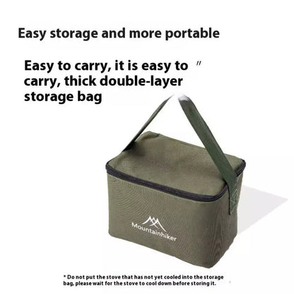Portable Firewood Square Stove Stainless Steel Outdoor Fire Heater Stove Picnic Hiking Camping Wood Burner Burning  Stove