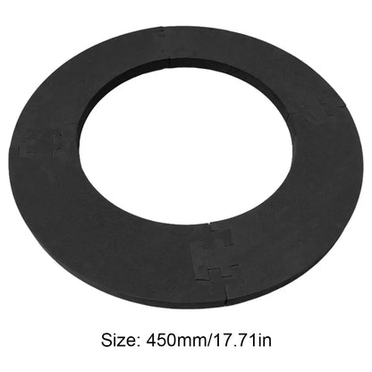 EVA Dartboard Surround Jigsaw Ring Design Dart Board Ring Lightweight Splicing Wall Protector - Green / Red / Black