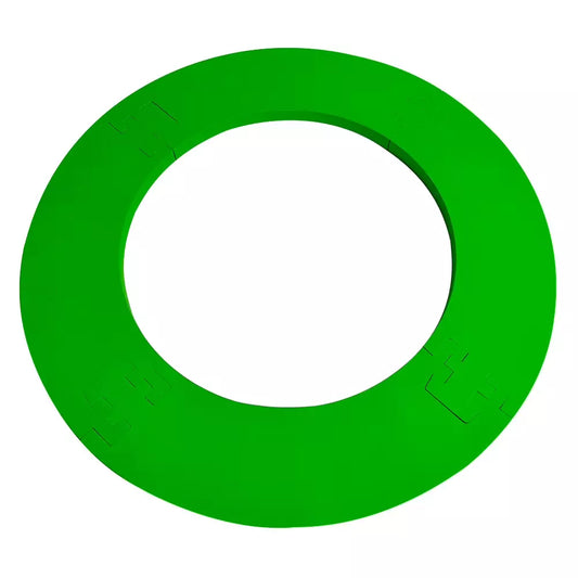 EVA Dartboard Surround Jigsaw Ring Design Dart Board Ring Lightweight Splicing Wall Protector - Green / Red / Black