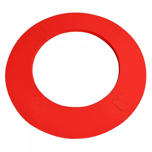 EVA Dartboard Surround Jigsaw Ring Design Dart Board Ring Lightweight Splicing Wall Protector - Green / Red / Black