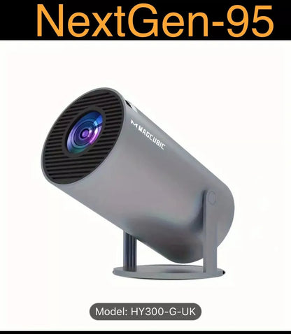 Magcubic Projector Hy300 4K Android 11 Dual Wifi6 200 ANSI H713 BT5.0 1080P 1280*720P Home Cinema Outdoor Projector