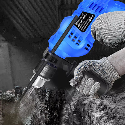 Dayplus Hammer Drill Heavy Duty Electric Corded Impact Drill 850w Rotary with Bits Set