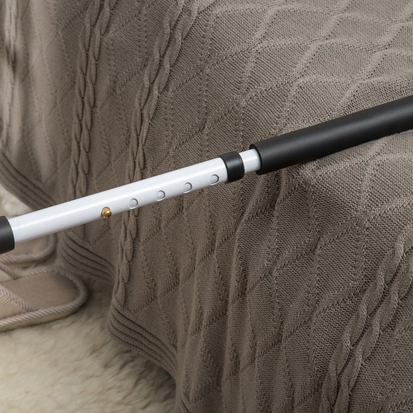 Safety Balance Helper Bed Rail Height Adjustable Support Assist Aid Grab Bar With Storage Pocket