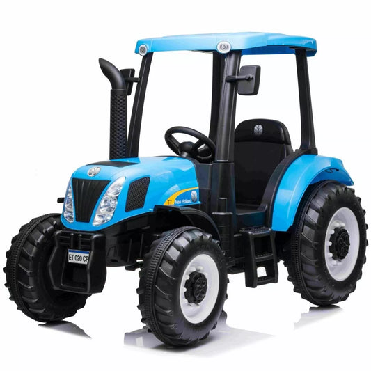 Officially Licensed Kids New Holland 24V Electric Tractor – Ride-On with MP3, Parental Control & Fun Features
