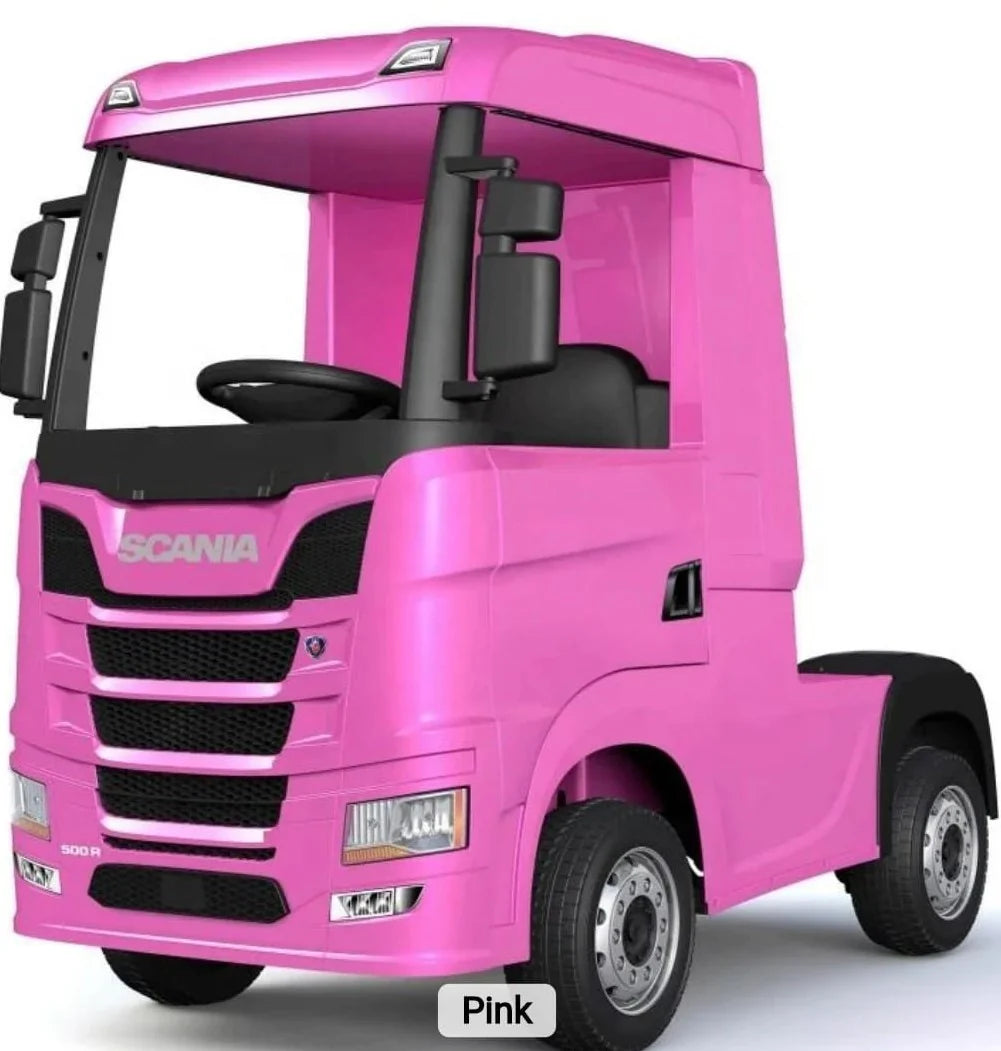 Official Licensed Kids Scania R500 24v Ride On Lorry / Truck & Trailer