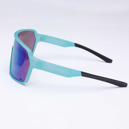 Union Of Surf RESCUE Wrap Around Sport Sunglasses | Ice Blue | TR90 Frame | 1.1mm Polycarbonate Lenses | 100% UV Protection | Hydrophobic Anti-Fog | Surf Cycling Running Hiking