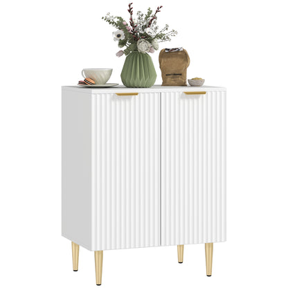 Adjustable Shelf Sideboard Cabinet - White